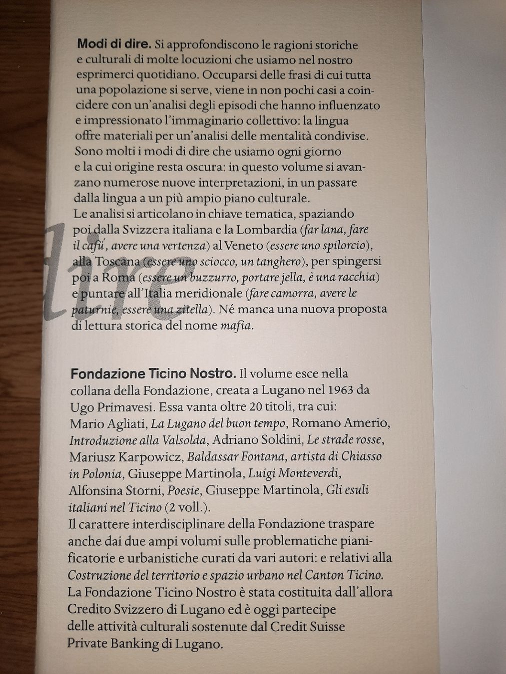 Libri: Modi di dire di Ottavio Lurati – Nuovo (secondo la descrizione) da Biasca venduto da Old_6blh 3