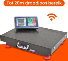 Industriewaage drahtlose Verbindung zur Anzeige / bis 300kg