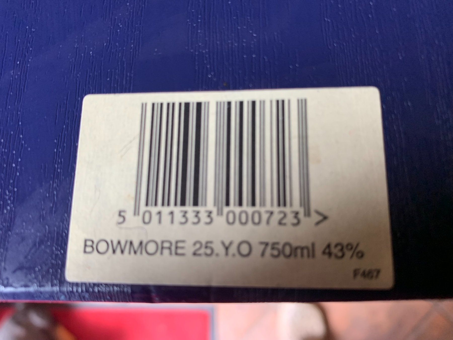 Bowmore Bevande alcoliche: 25 alter Bowmore Whisky – Nuovo e nell'imballaggio originale da Ramlinsburg venduto da Roland8 4