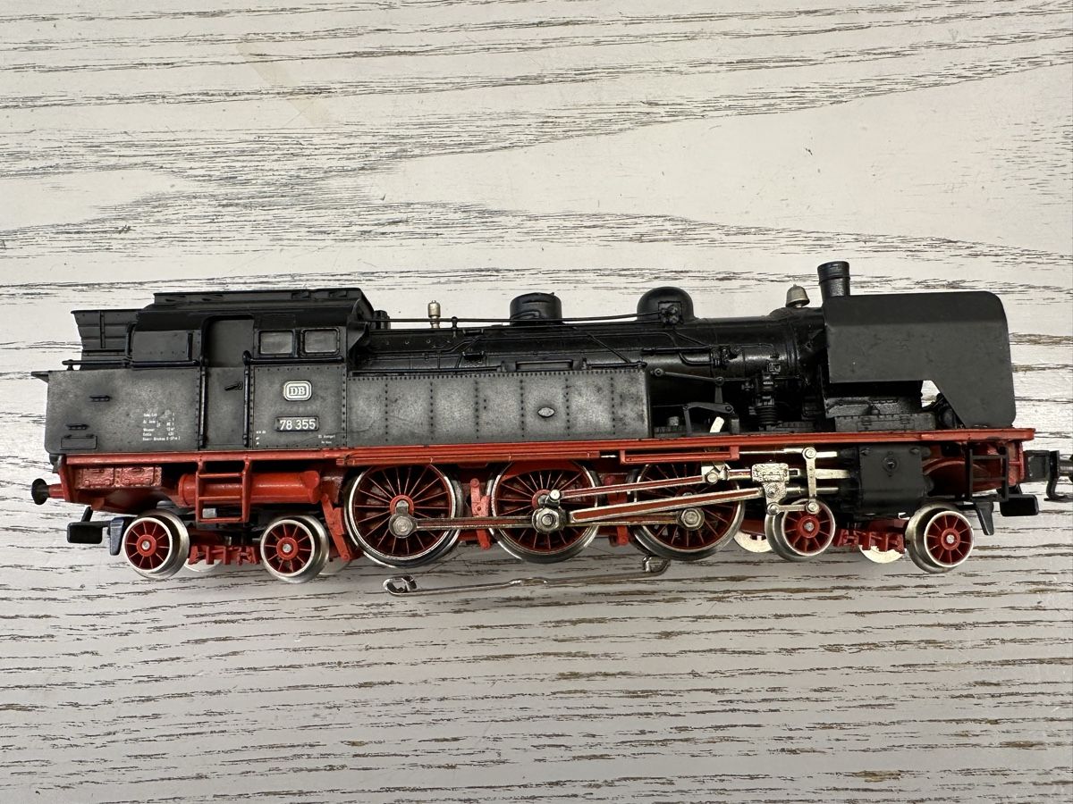 Märklin Modellini di ferrovie: Märklin 3106 DB BR 78 355 – Usato da Lupsingen venduto da New-Haven 3