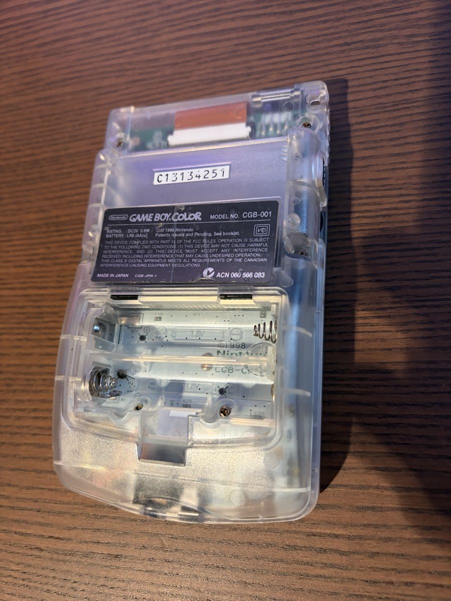 Nintendo Console: Gameboy Color Transparent – Usato da Kloten venduto da Friendly_Collector 2