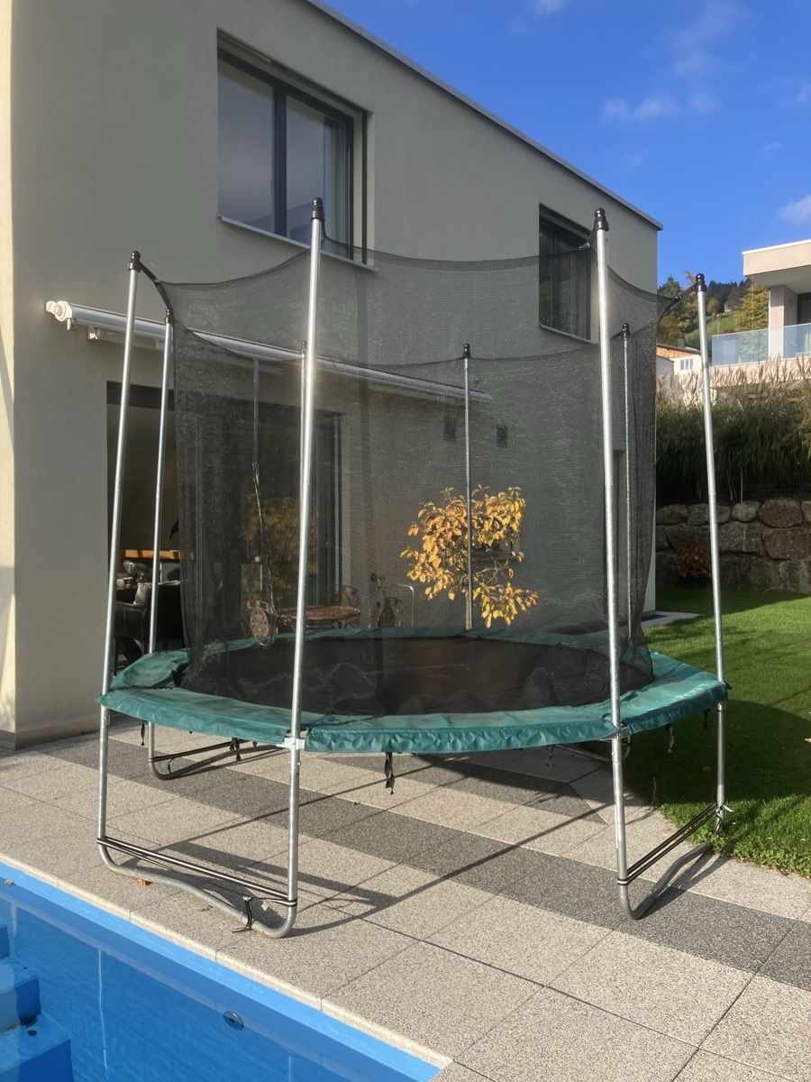 Decathlon Trampolini: Trampolin outdoor – Usato da Uetliburg SG venduto da CaroleundMike 1