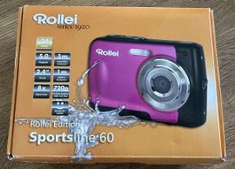 Rollei Sportsline 60: Wasserdichte Digitalkamera für Abenteu