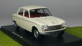 Peugeot 204 Limousine 1965-1976 creme      1:24 von Hachette
