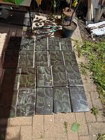 Betonplatten Vintage 80 er Jahre