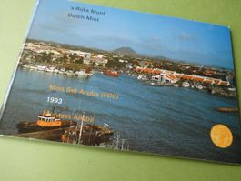 Aruba 1993, Muntset Aruba Fleur de coin