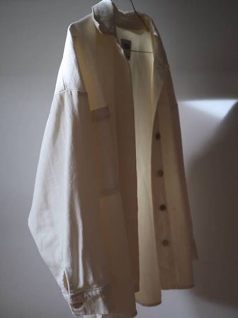 Weisse Jeans Jacke