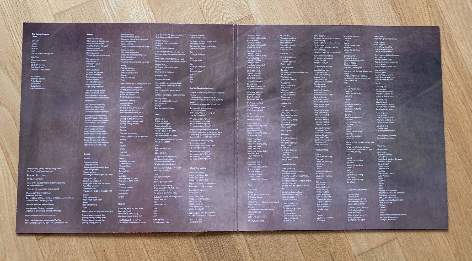 Schallplatten: HUMAN LEAGUE / CRASH – Gebraucht aus Sarnen von m-basic 2