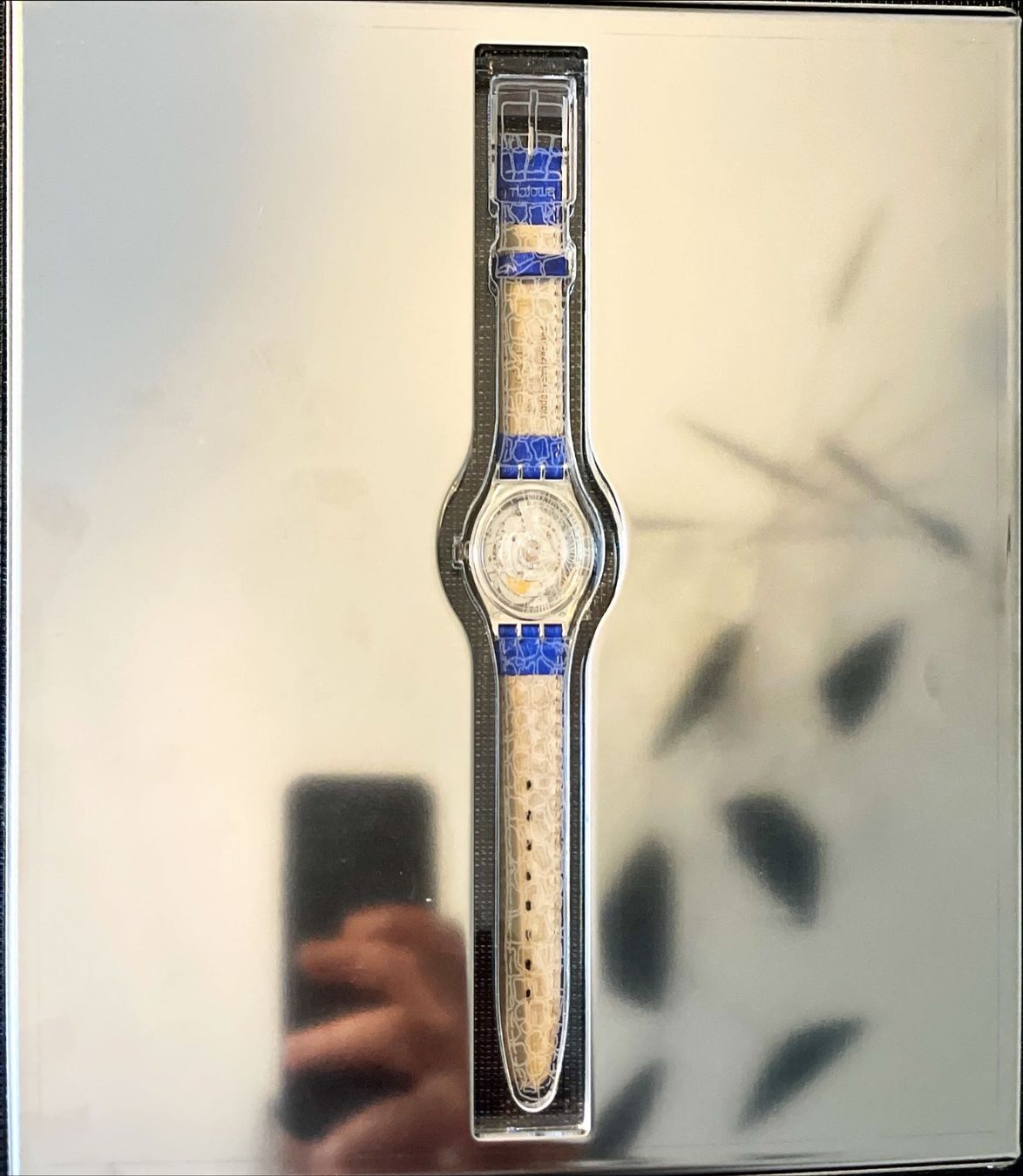Swatch Uhren: Swatch magic treasure platinum new – Neu und originalverpackt aus Corsier GE von Monk 2