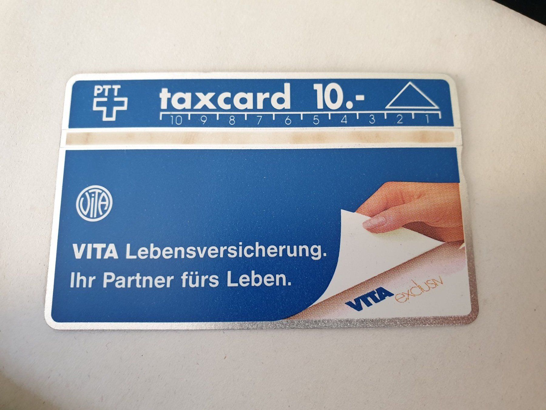 Telefon- & Taxkarten: Vita 104F ungebr – Gebraucht aus Rain von chesz