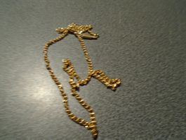 Kette goldfarbig, einfach