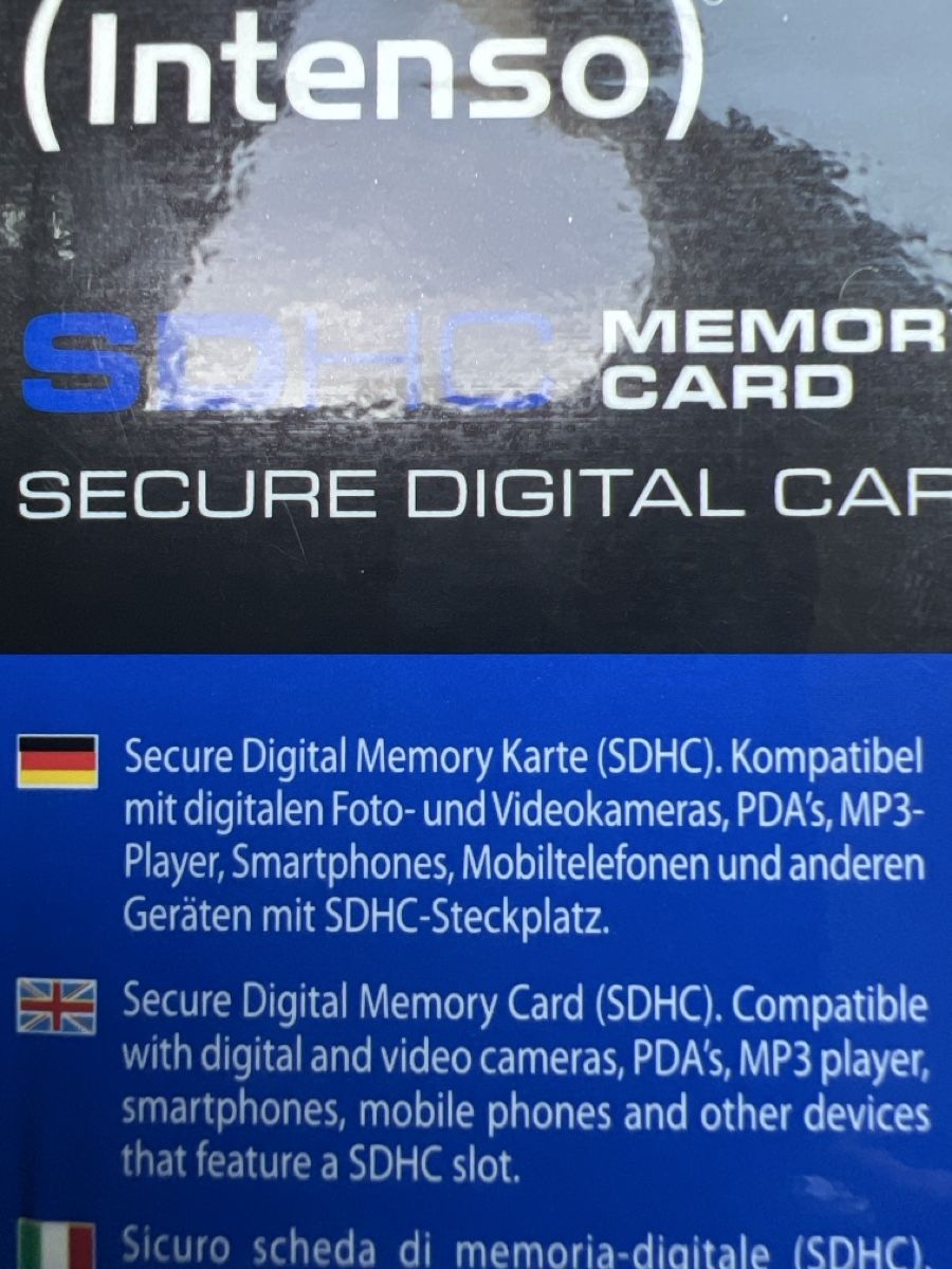 Schede di memoria: Intenso Memory card – Nuovo e nell'imballaggio originale da Böckten venduto da Yvonne70 2