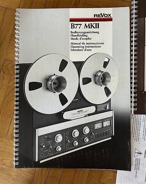 Bandmaschinen: Revox B77 MKII Tape Recorder – Gebraucht aus Zürich von Zuerich_Seebach 2