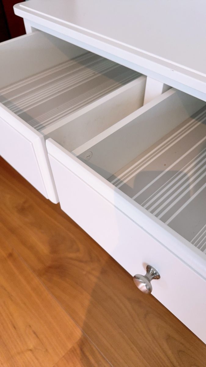 Ikea Cassettiere: Ikea Kommode weiss 4 Schubladen – Usato da Port venduto da Fashionably 2
