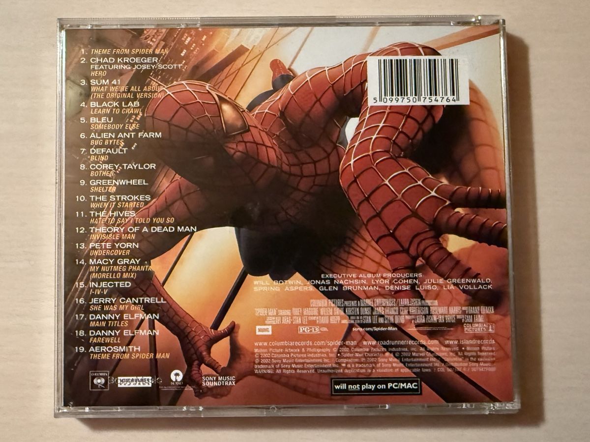CD: Spider-Man CD - Musik From And Inspired By – Usato da Oberried Brienz venduto da Chyara 1