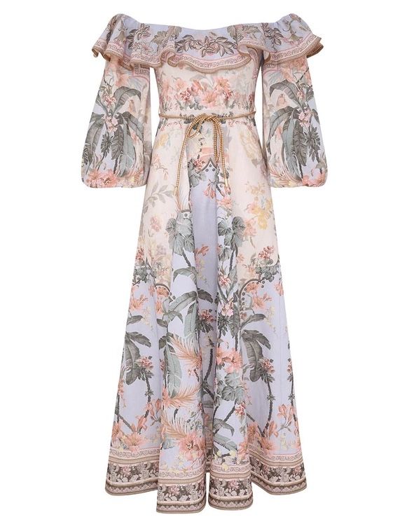 Zimmermann Kleider: Authentic Zimmermann Linen Midi Dress – Neu (gemäss Beschreibung) aus St.Josefen von lop_lh8d 3