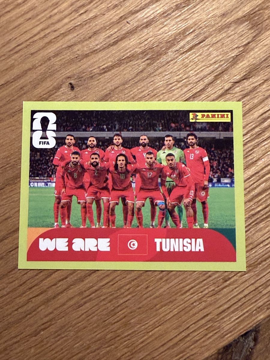 Panini Carte collezionabili: Panini WM 2026 TUN 13 Tunisia – Nuovo (secondo la descrizione) da Reinach BL venduto da Pepe2412