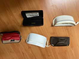 Brillenetui Lot 6x Chanel Dior Loewe Versace Original
