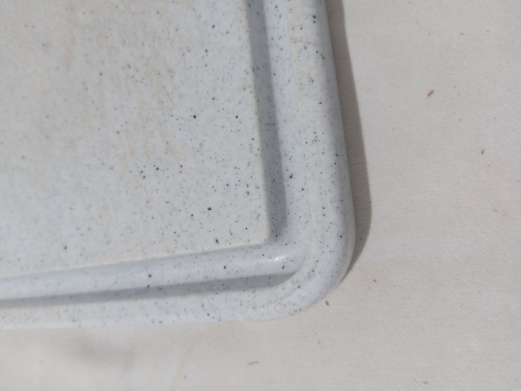 Elettrodomestici da cucina: Weisses Schneidebrett, 32x26cm Kunststoff – Usato da Rheinau venduto da profitronic.shop 2