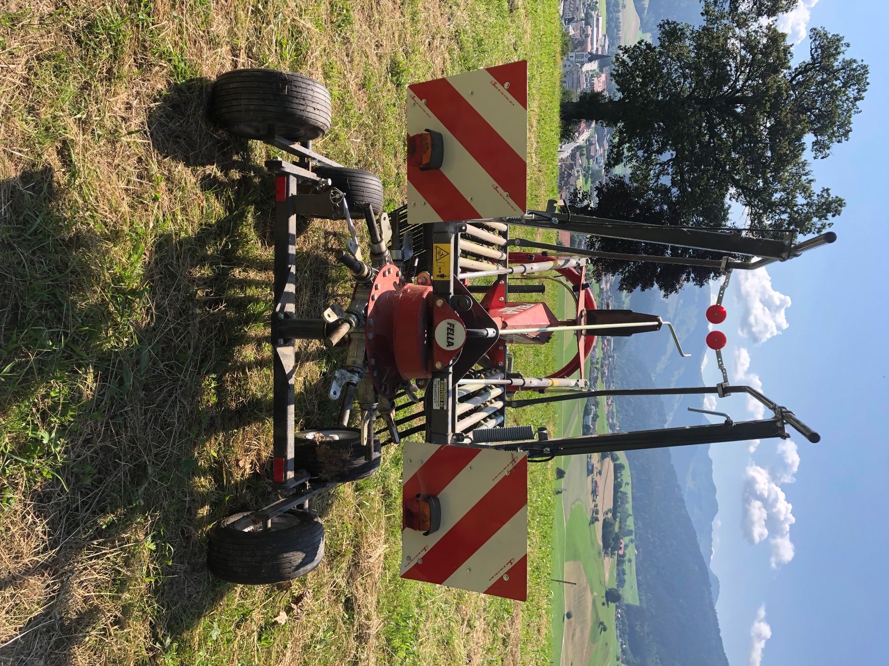 Raccolta foraggio grezzo: Heuschwader Fella – Usato da Plaffeien venduto da mb811