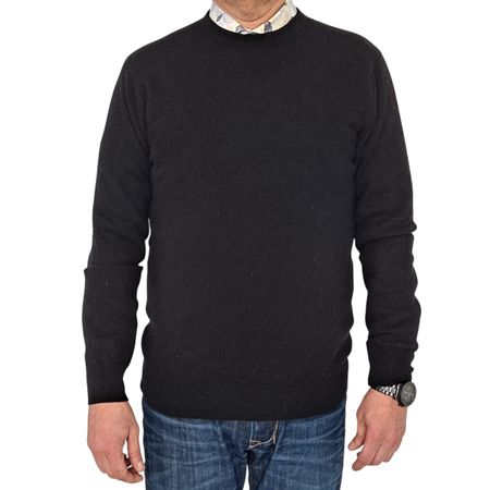 100% Kaschmir 2-fädig Herren Pullover Gr. M