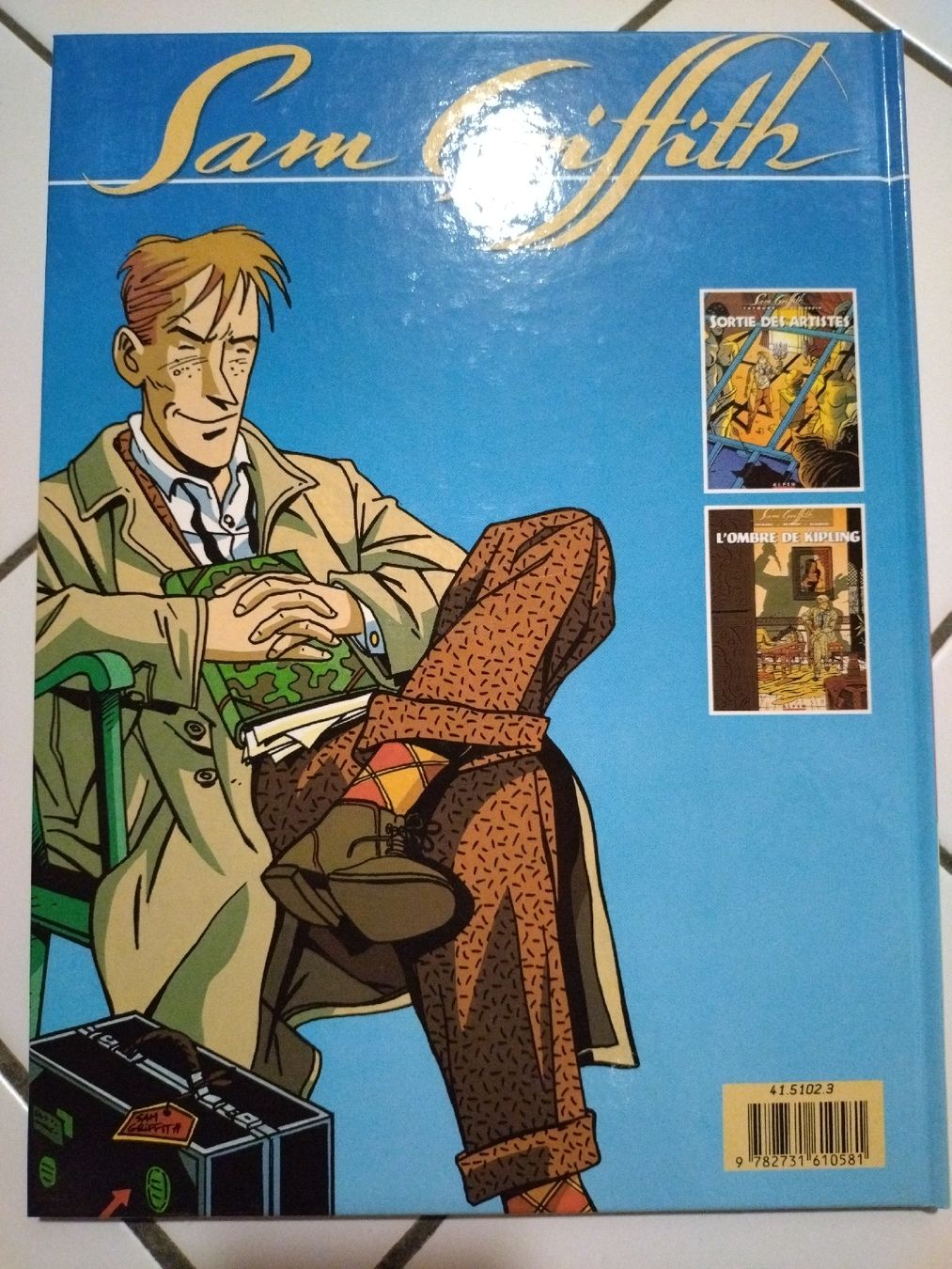 Fumetti: Sam Griffith T.2 L'ombre de Kipling - EO – Usato da Farvagny-le-Grand venduto da LaCaverne 1