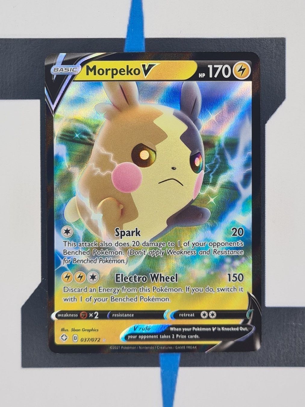 Pokémon Carte collezionabili: Morpeko V SHF37 EN NM – Nuovo (secondo la descrizione) da Basel venduto da Zadoys