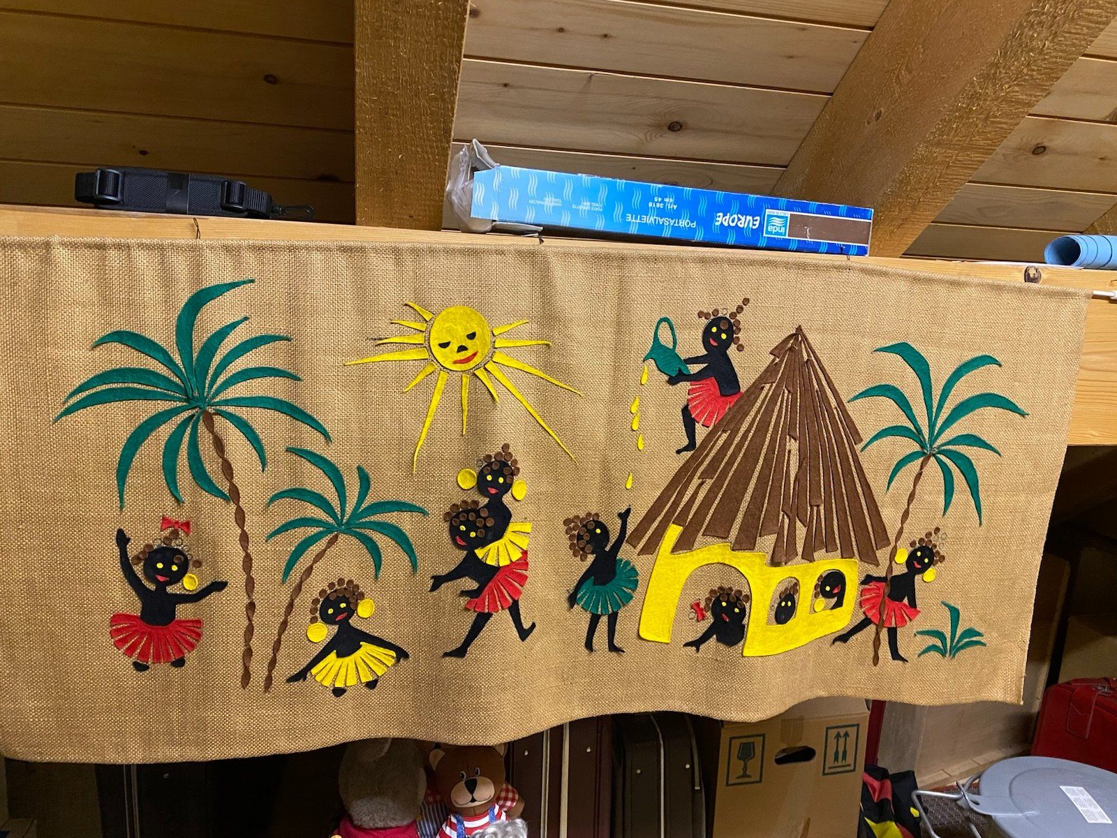 Tutte le decorazioni: Sommerliche Wandteppich-Kunst - Einzigartiges Dekorstück! – Usato da Grosshöchstetten venduto da Micodemus