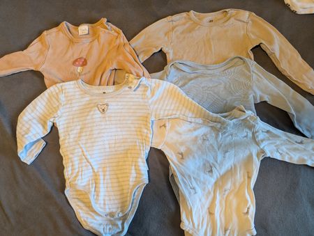 Baby Bodys gemischt verschiedene Marken guter Zustand 74/80