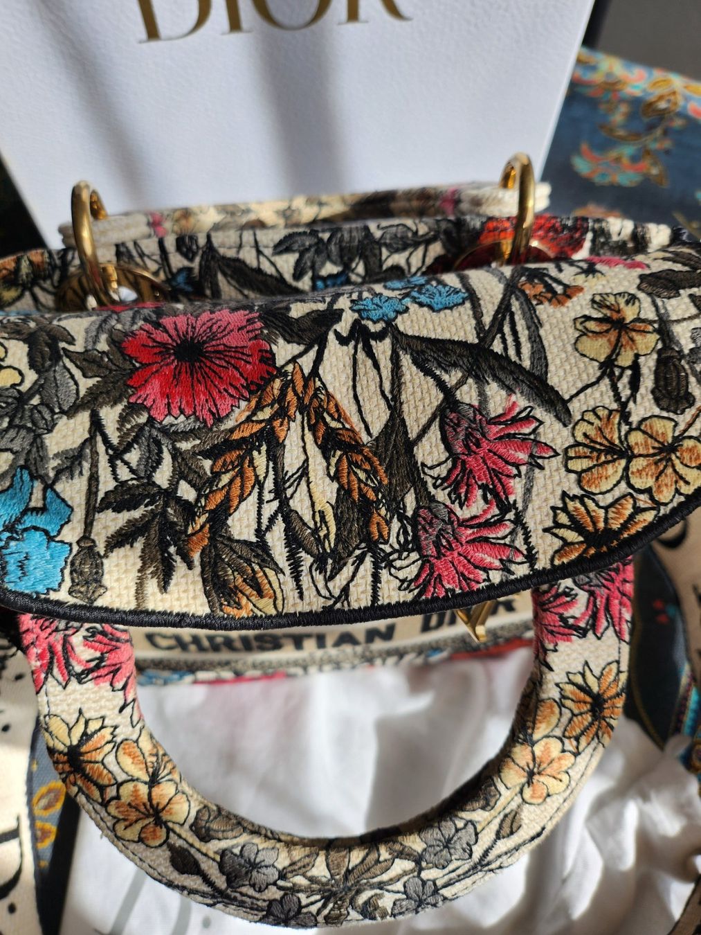 Dior Taschen für Damen: "Lady Dior" Medium. – Gebraucht aus Dietikon von Oxana01 3