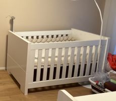 Pinolino Sky Babybett inkl. Emma Matratze neu