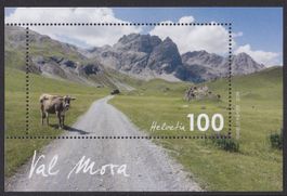 2019 Block  1Fr.  Val Mora  ** Postfrisch **