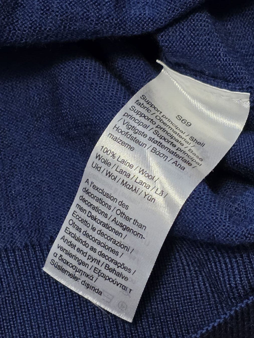 Lacoste Maglioni & Felpe: Lacoste Pullover, Grösse L in dunkelblau – Usato da Meggen venduto da Scollection 3