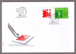 2009_1327_100 J. Briefmarken-Händler-V.(SBHV)_+STEG li_FDC !