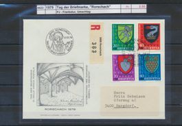 1979 Tag der Briefmarke, "Rorschach", Umschlag