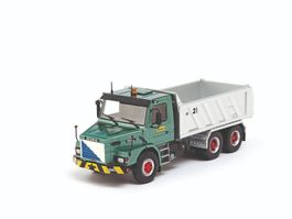 1:50 Tekno Scania 2-Serie mit Resin-Kippaufbau "Eberhard"