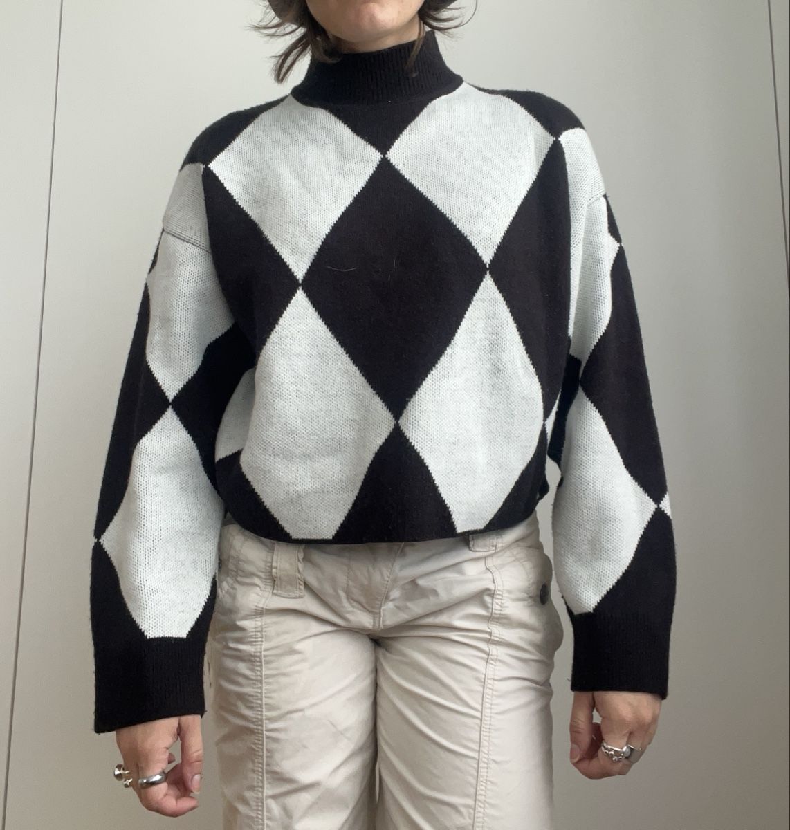 H&M Maglioni & Felpe: Pullover mit Rautenmuster von H&M, Grösse S – Nuovo (secondo la descrizione) da Engelburg venduto da ali_jxd7