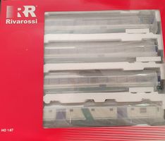 RIVAROSSI: FS-PERSONENWAGEN-SET 4TEILIG HR4000 NEUWERTIG/OVP