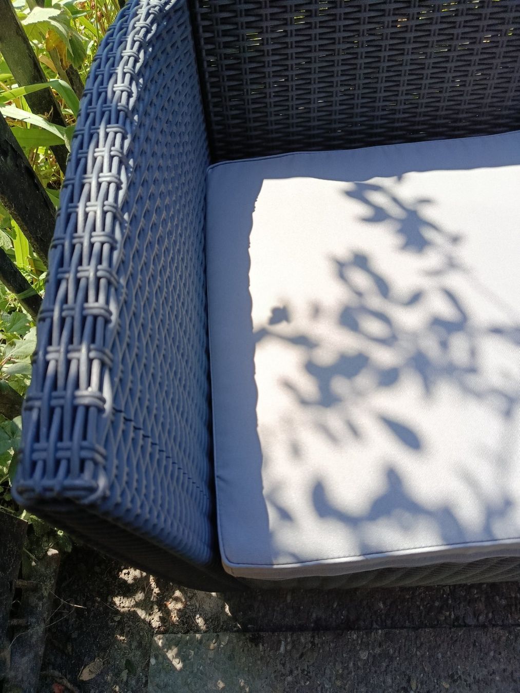 Sessel: Gartenlounge Rattan – Gebraucht aus Vilters von son_klein 1