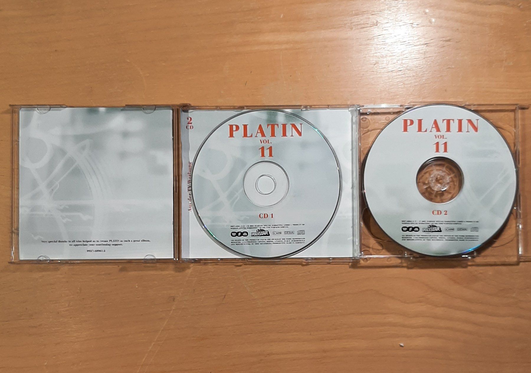 CD: Platin Vol.11 - Album der Megastars, 2CD Hit Sampler 2001 – Usato da Schönenberg TG venduto da breiti12 2