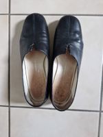 Halbschuhe schwarz, weiches ital. Leder, Gr. 40