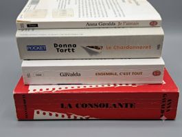 Lot de 4 livre - Anna Gavalda(3), Donna Tartt (1).
