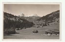 Ansichtskarte 1931 Turbachtal mit Gummfluh und Rüblihorn