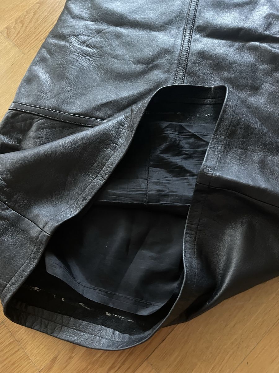 Kleider: Kleid Echtlederkleid schwarz Gr. S Lederkleid – Gebraucht aus Rüschlikon von Lajniii 7