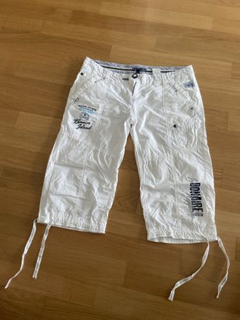 Weisse Sommerhose von SOCXX, Grösse S, Top Zustand!