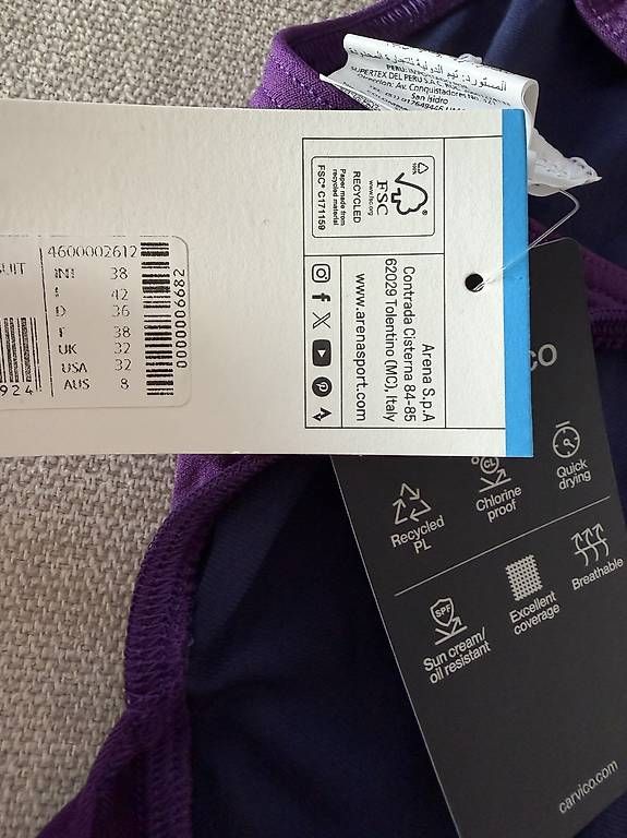 Badekleider & Bikinis: Arena Badeanzug Gr. 36 – Neu und originalverpackt aus Sins von bit_rg7j 2
