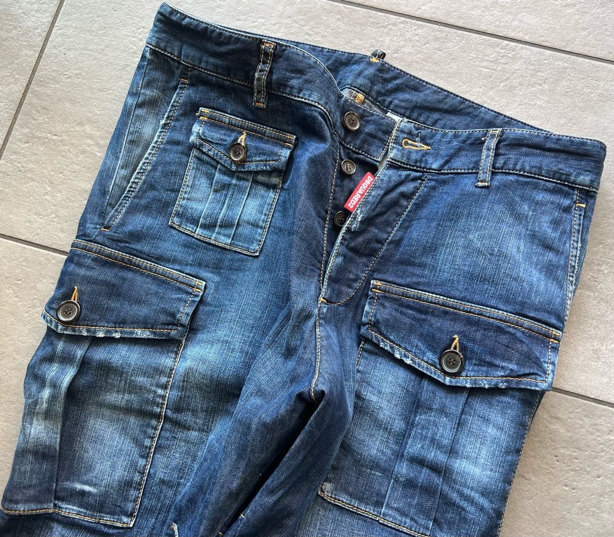 Dsquared2 Jeans: Dsquared2 Cargo jeans uomo 48 – Usato da Mendrisio venduto da fly_9wzx 6