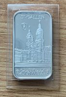 1 Silber Unze (Feinsilber), St.Gallen, schöne Schweiz, neu
