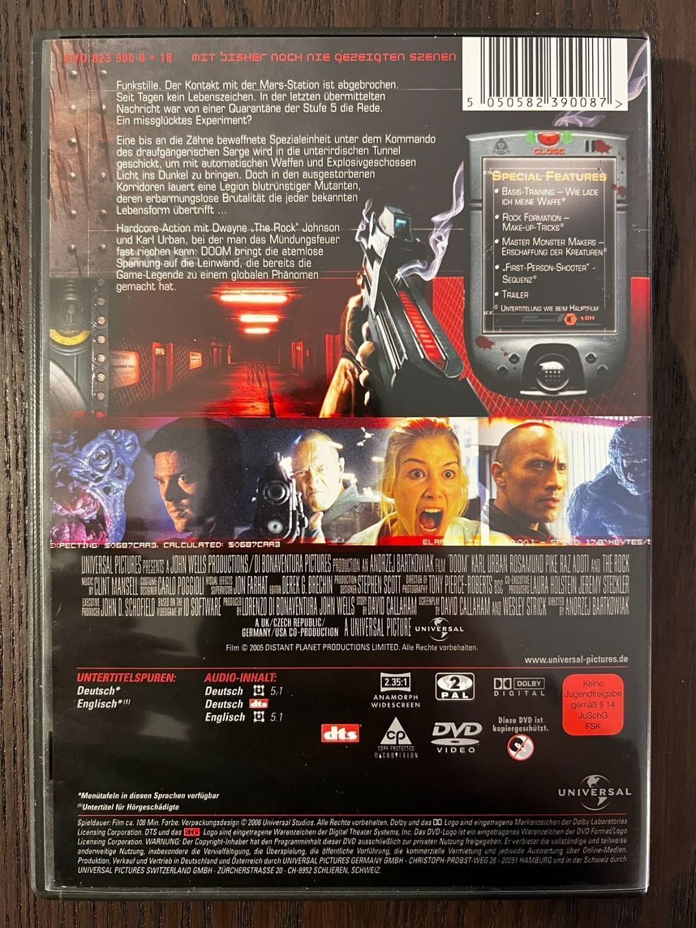 Alle DVDs: Doom – Gebraucht aus Zürich von FilmFreunde 1