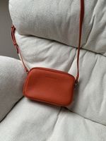 Sac cuir orange marque française Arthur & Aston
